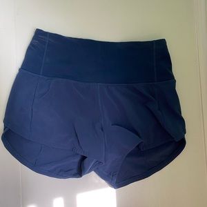 Lulu Lemon Navy Shorts